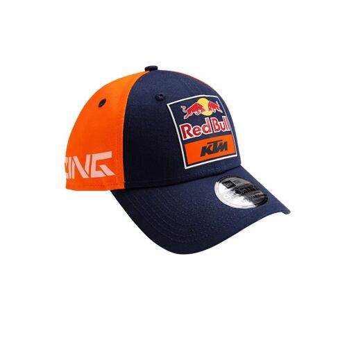 Casquette Incurvée New Era Replique De L'équipe Rb Ktm Racing Team Moto Gp Officiel - Enfant - Bleu Orange