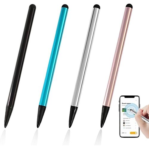 4 Pièces Stylets Universels Capacitifs Pour Écran Tactile Stylets Pour Toutes Les Tablettes Stylet Pour Écran Tactile Pour Iphone Ipad Pro Mini Samsung Galaxy Surface Huawei Lenovo Etc