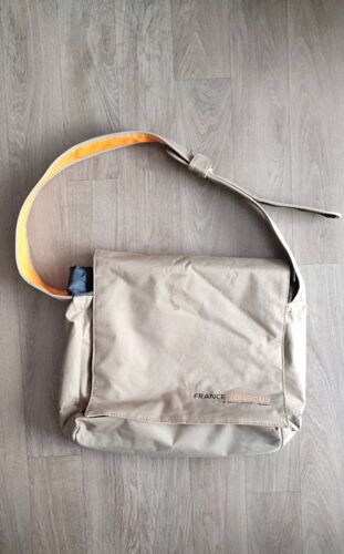 Sac bandoulière sacoche porte documents Beige 