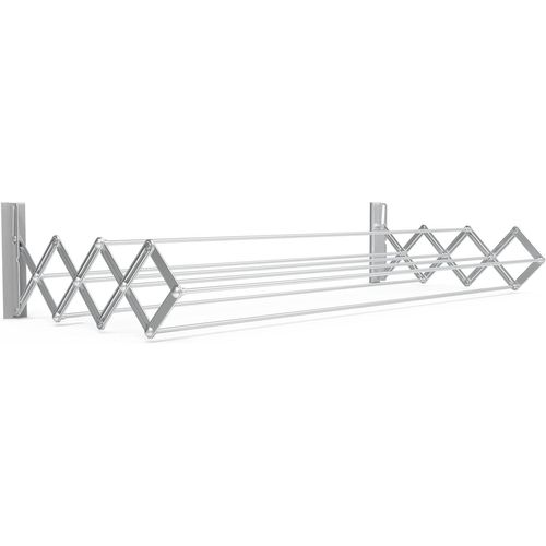 Artweger by Séchoir à linge Ruck Zuck 60 (séchoir mural extensible séchoir pour l'intérieur et l'extérieur capacité de charge 20kg longueur de séchage 3,8m tiges en acier gainées de plastique)