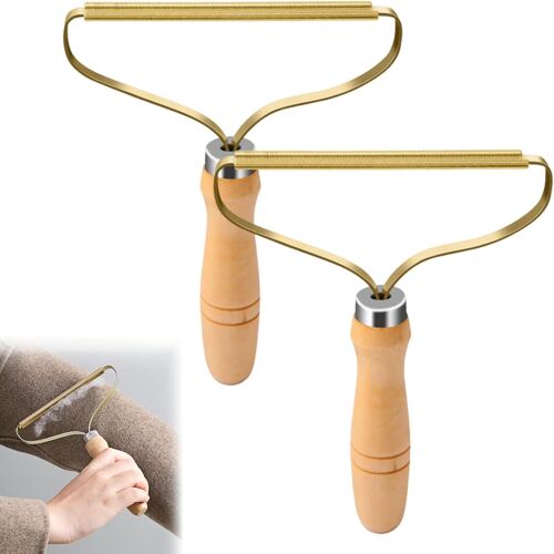 KALANKA-2 Pièces Rasoir Anti Bouloche, Manuel Anti Bouloche Vetement, Portable Bouloche Appareil, Réutilisable Enlever Peluche Vetement pour Les Vêtements, Les Canapés et Les Tapis