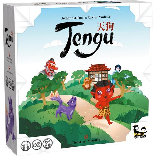Chenquansarl-Blackrock Games Tengu - Jeu De Société Pour Enfants - Dès 6 Ans - Coopératif - 2 À 4 Joueurs - Déduction, Mémoire Et Entraide - Idéal En Famille - Plateau - Jeu 6 Ans - Bankiiiz
