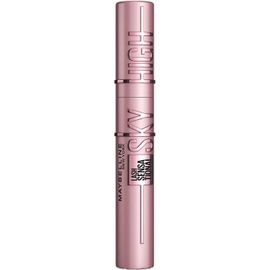 Chenquansarl-Maybelline Mascara New York Lash Sensational Sky High, Mascara Volumisant Et Allongeant, Formule Lavable Sans Flocons Infusée D'extrait Et De Fibres De Bambou, 7,2 Ml, Teinte 01, Noir 