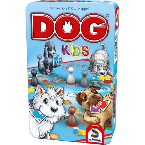 Chenquansarl-Spiele Dog Kids Bring Mich Boîte Métallique, Multicolore 51432