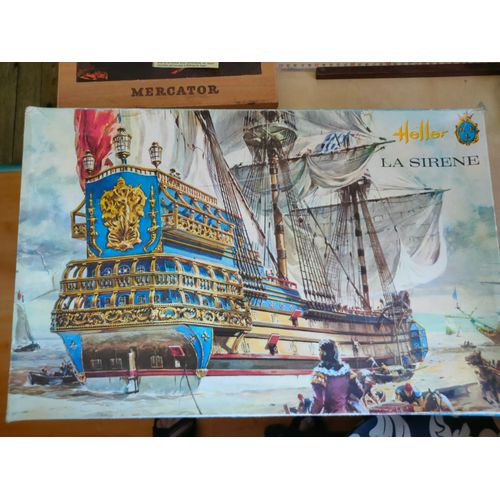 Maquette Bateau Heller 1/200 : La Sirène-Heller