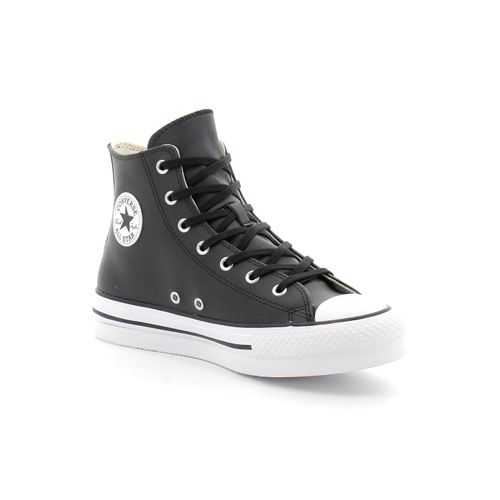 Converse Chuck Taylor All Star Eva Lift Leather Noir