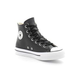 Converse Chuck Taylor All Star Eva Lift Leather Noir