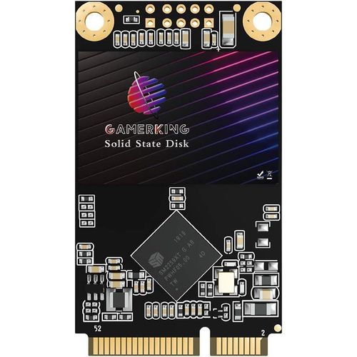 ChenQuanSarl-Disque Ssd Msata 128Go Interne Disque Dur 1To 512Go 256Go 64Go Haute Performance Pour Ordinateur Portable Sata Iii 6Gb / S Le Bureau (128Go, Msata)