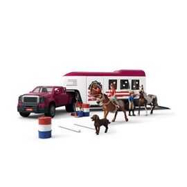 Horse Club Pick-up et sa grande remorque