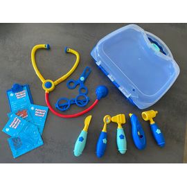 Kit de docteur valise avec 10 pièces + fiches