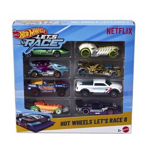 Hot Wheels- Coffret 5 Véhicules Let¿s Race-Véhicules échelle 1/64 - Hot Wheels - JGK18