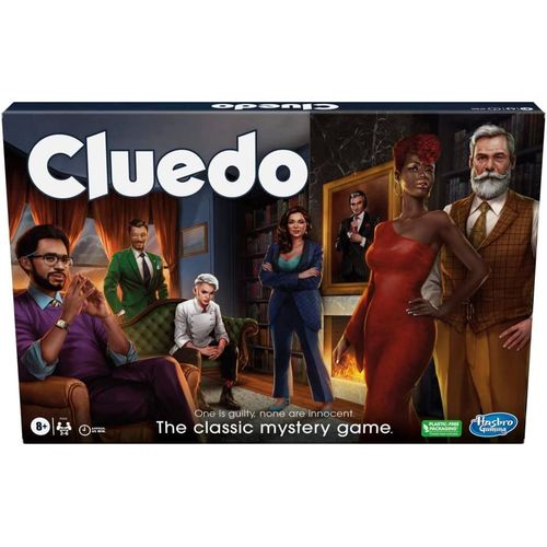 Chenquansarl-Cluedo Jeu De Société Pour Enfants À Partir De 8 Ans, Classique Réinventé Pour 2 À 6 Joueurs, Jeux De Détective Mystère, Temps En Famille Et Adultes