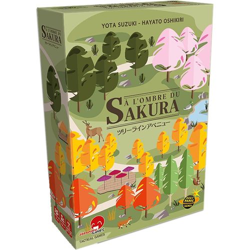 Chenquansarl-À L'ombre Du Sakura | Jeu De Société | À Partir De 14 Ans | 2-4 Joueurs | 20 À 30 Minutes