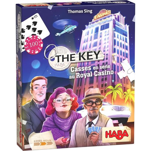 Chenquansarl-The Key ¿ Casses En Série Au Royal Casino - Jeux De Société - Jeux D'enquête - 10 Ans Et Plus - 306850