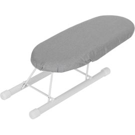 ChenQuanSarl-Planche A Repasser Table Pliable,Mini Planche À Repasser Manches Pliables Poignets Colliers Table À Repasser Pour La Maison Voyage Cloth (Tissu Argenté Anti-Brûlure)