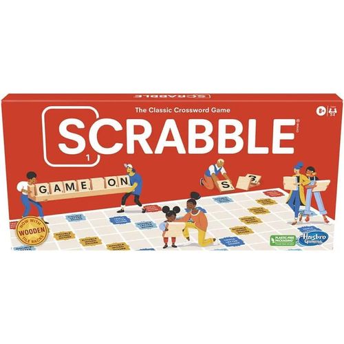 Chenquansarl-Scrabble Board Game,Word Game For Kids Ages 8 And Up,Fun Family Game For 2-4 Players,The Classic Crossword Game
