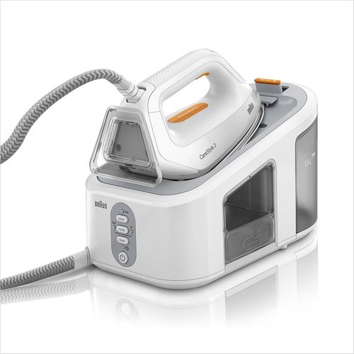 ChenQuanSarl-Carestyle 3 Is3132Wh, Centrale Vapeur, Débit De Vapeur 120 G/Min, Coup De Vapeur 400 G/Min, Semelle Eloxal Plus, Freeglide 3D, Défrois Vertical, Grand Réservoir D'Eau 2L, 6 Bar, 2400W, B