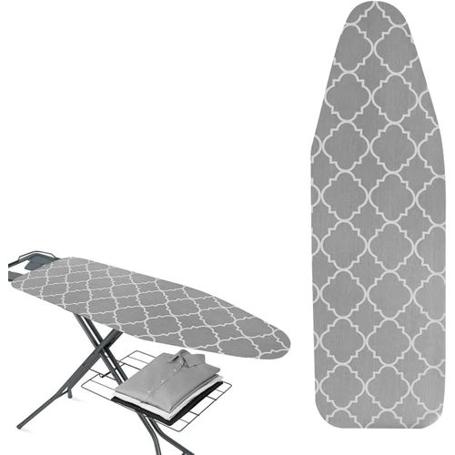 ChenQuanSarl-Housse De Table À Repasser, 130 X 51 Cm, Équipée D'Une Bande Élastique, Pour Fer À Repasser À Vapeur Et Fer À Vapeur, Housse De Table À Repasser, Housse De Table À Repasser, Housse Confo