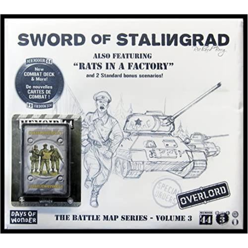 Chenquansarl-Asmodee - Mem13 - Jeu De Stratégie - Extension Epée De Stalingrad - Mémoire 44