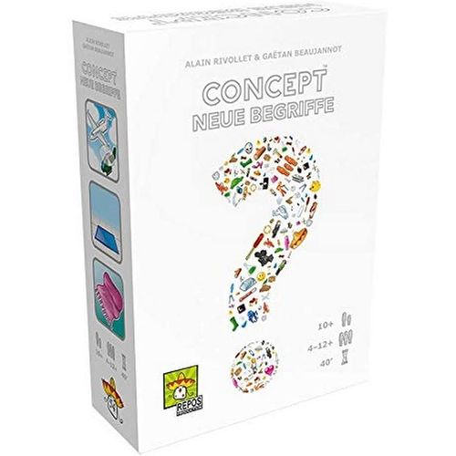 Chenquansarl-Asmodee Concept - Recharge (Neue Begriffe), Brettspiel (De), Für 4-12 Spieler, Ab 10 Jahren