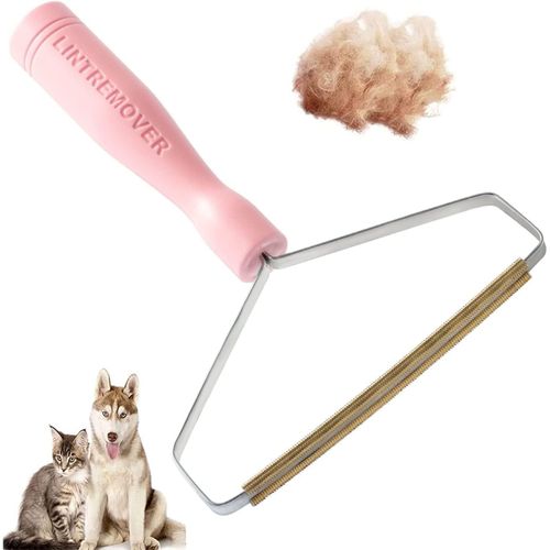 KALANKA-1 Pièce Rose Rasoir Anti Bouloche, Anti Bouloche Vetement, Brosse Anti Poils Animaux, Anti Bouloche, Convient pour Moquette, Canapé, Facile à Appliquer L'épilateur sur Tous Les Poils