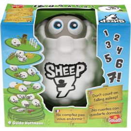 Chenquansarl-Sheep 7 - Jeu D' Pour Enfants Dès 6 Ans - Jeu De Société De Rapidité - Rassemble Le Plus Vite Ton Troupeau Et Deviens Le Meilleur Berger - Buzzer Mouton - 2 À 4 Joueurs - 15 Min