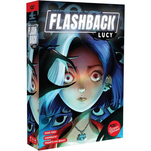 Chenquansarl-Flashback Lucy ¿ Jeu De Société ¿ Jeu Denquête ¿ 8 Ans ¿ Idéal En Famille Et Entre Amis ¿ Escape Game Immersif ¿ Blackrock Games ¿