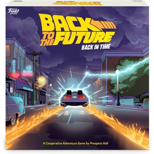Chenquansarl-Back To The Future The Game - Cooperative Adventure Board Game - For Adults And Children Ages 10 And Up - Work Together To Defeat Biff - 50 Min - 2 To 4 Players - English Version