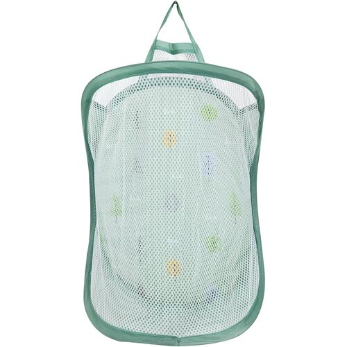 MEVRONISSHOP-Petit Panier à Linge Bébé, Corbeille Pliable Pop Up pour Enfant - Rangement pour Jouets, Vêtements en Crèche (Vert)