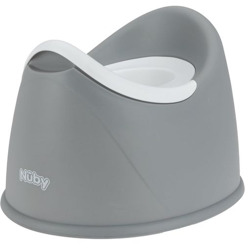 Chenquansarl-Pot Bébé Pour Apprentis De La Propreté - Bol Amovible Et Protection Anti-Éclaboussures Intégrée - Base Antidérapante - Toilettes Enfant +9 Mois - Gris