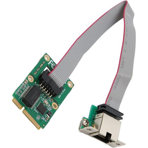 ChenQuanSarl-Carte Contrôleur Réseau Mini Pci E Ethernet 2,5 Gigabit, Convertisseur D'Adaptateur Lan Pci Express 10/100/1000 Mbps Rj45 Pour Ordinateur De Bureau