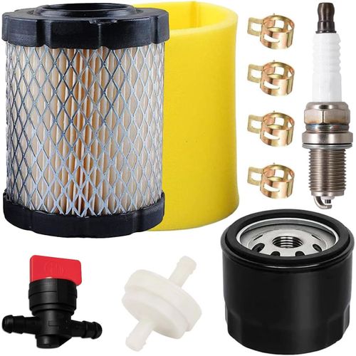 ChenQuanSarl-796032 591583 Filtre À Air Type Court 798911 Préfiltre Pour Briggs Stratton 5429K 21B807 21B902 9.0-12.5 Remplace Les Moteurs Tondeuses Autoportées Pour Tracteurs 492932S Filtre À Huile