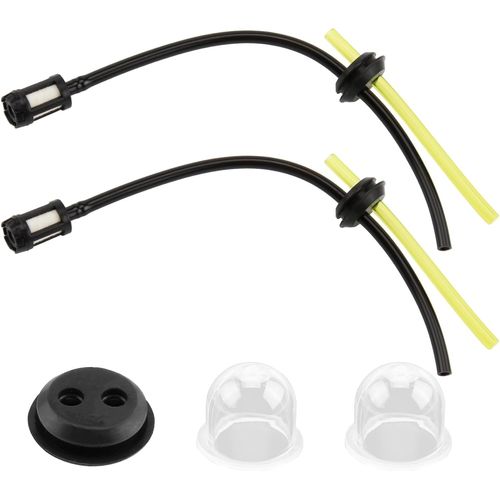 ChenQuanSarl-5 Pièces Universel Filtre Durite Essence Debroussailleuse Kit Pour Tondeuse Taille-Haie Taille Bordure, Tuyau De Carburant Pour Le Jardinage Et L'Agriculture