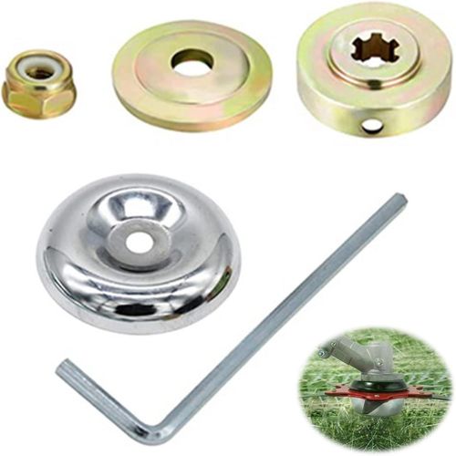 ChenQuanSarl-Lot De 5 Adaptateurs De Lames En Métal Pour Débroussailleuse - Kit De Fixation De Lame De Rechange En Métal - Kit D'Adaptateur De Lame, Lame De Débroussailleuse Pour Lame De Désherbeur,