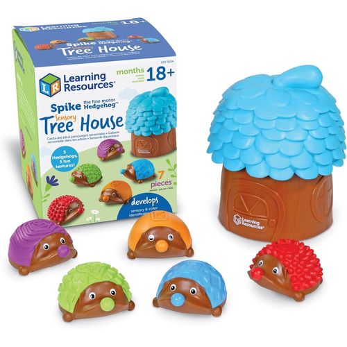 ChenQuanSarl-Spike Le Hérisson De Motricité Fine, Cabane Sensorielle Dans Les Arbres, 18 Ans Et Plus, Jouet Sensoriel De Motricité Fine, Jouets Éducatifs Pour Tout-Petits, Jouets Montessori