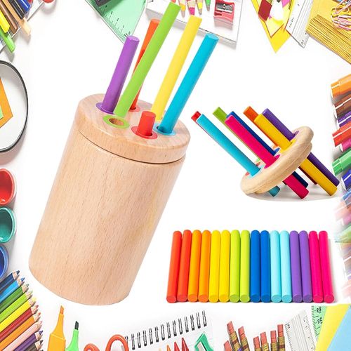 ChenQuanSarl-Jouet Bebe Montessori Jouet En Bois,Jeu De Tri Montessori,Jeu De Tri Couleur Montessori Jeux Eeducatifs Bébé,Pour Apprendre À Compter Et Les Couleurs Jouet Enfant Cadeau Fille Garçons 1