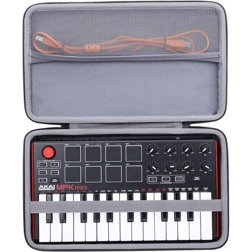 Chenquansarl-Voyage Stockage Porter Étui Housse Case Pour Akai Professional Mpk Mini Mkii/Mpk Mini Mk3 / Mpk Mini Play Clavier Maître Midi (Boîte Seule)