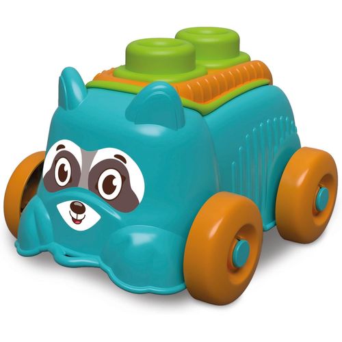 ChenQuanSarl-Bâtiments Pour Enfants Sensory Puppy Raccoon, Set De Briques Douces Clemmy Petite Enfance, Blocs Pour Enfants 6 Mois, Jeu Sensoriel Lavable, Fabriqué En Italie, 17488