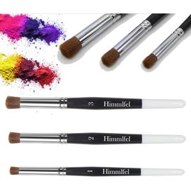 BOSOBO Lot De 60 Pinceaux De Peinture à Pointe Ronde Et Pointue En Nylon Pour Peinture Acrylique, Huile, Aquarelle, Visage, Nail Art, Détails Miniatures Et Peinture Sur Roche, Rose