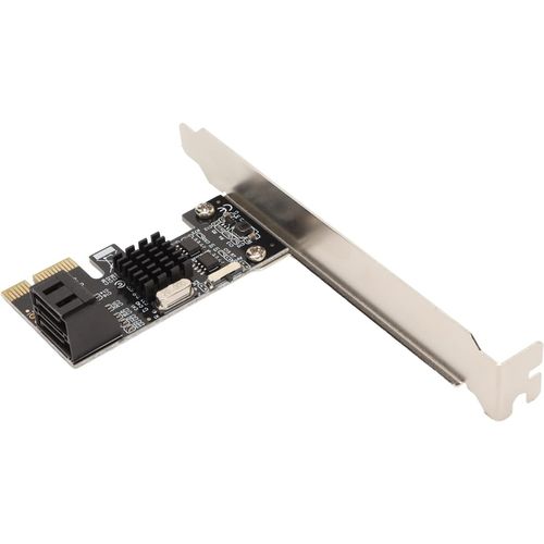 ChenQuanSarl-Carte D'Extension Pcie Vers Sata 3.0, Adaptateur De Carte Contrôleur D'Extension Pci Express Vers Sata 3.0, Carte Contrôleur 6 Gbps 2X 4X 8X 16X Pour Xp 7 8 10 11 Ssd Hdd