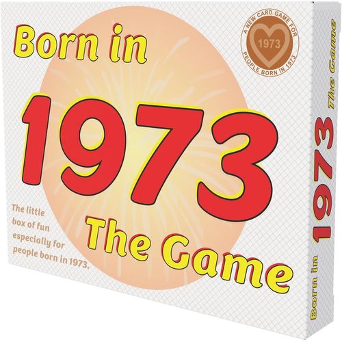 Chenquansarl-Né En 1973 The Game. Cadeau Exclusif De 1973 Pour Le Millésime 1973. Un « Gagnant » Parmi Les Cadeaux De 1973. Ce Jeu De Cartes D'anniversaire Compact Et Portable Est Parfait Pour