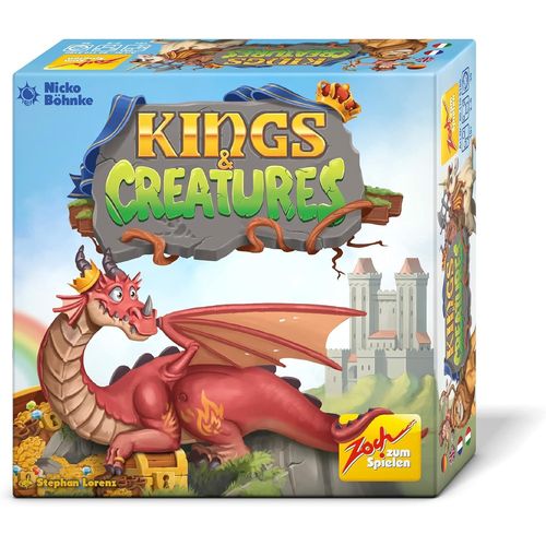 Chenquansarl-601105160 Kings & Creatures - Le Jeu De Cartes Fantasy Pour Les Vrais Héros * Intérieur, 2 À 6 Joueurs, Pour Les Enfants À Partir De 10 Ans