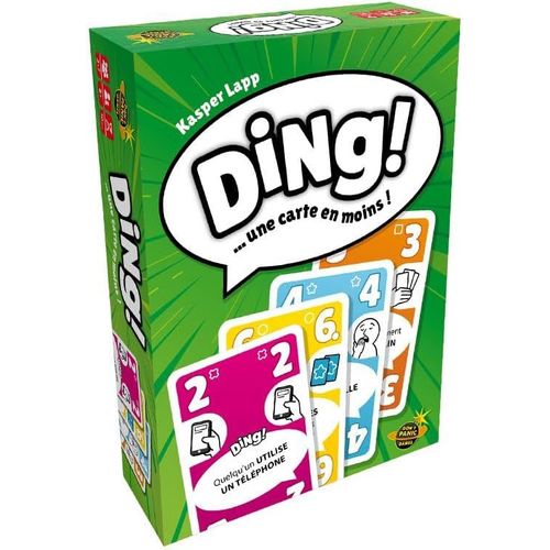 Chenquansarl-Ding ! | Jeu De Société | À Partir De 8 Ans | 2-7 Joueurs | 10 Minutes