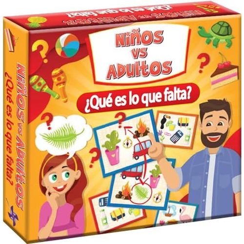 Chenquansarl-Qu'est-Ce Qui Manque Jeu De Mémoire Et De Réflexion Observation Memory Enfants 5 Ans Jeu De Perception De Ce Qui Leur Manque Jeu De Cartes Éducatif | 84 Cartes | 5+