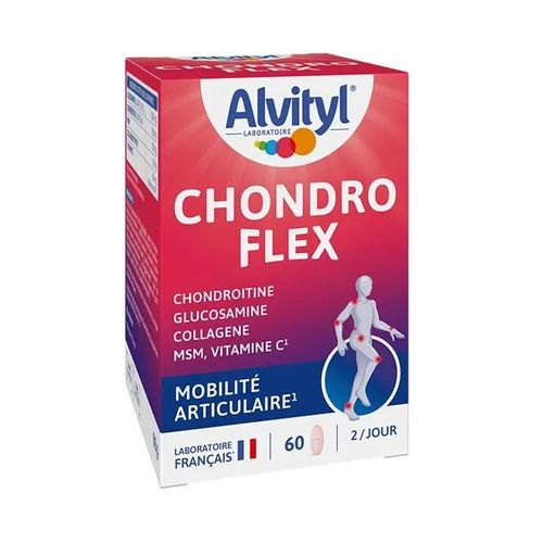 Alvityl Chondroflex Mobilité Articulations Dès 18 Ans 60 Comprimés 