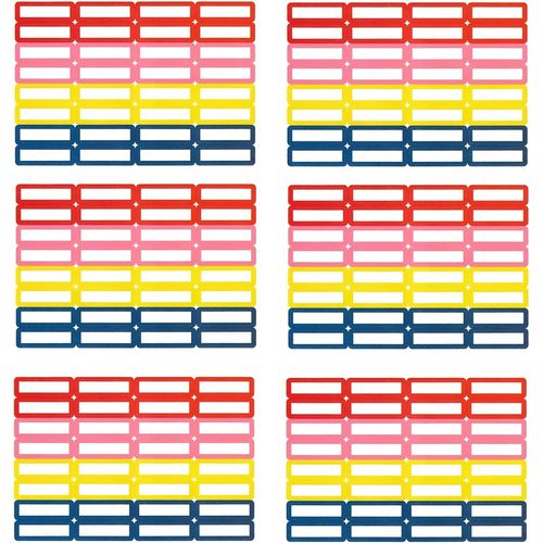 Kalanka-192 Étiquettes Autocollantes Pour Stylos 35 X 10 Mm Crayon Et Stylo Autocollants 6 Feuilles Pour École Maternelle Et École Étiquettes Autocollantes Pour Stylos Et Fournitures Scolaires