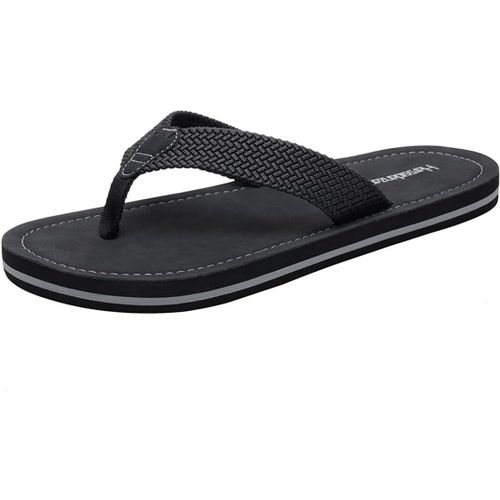 Fchhk Tongs Pour Hommes Décontractées De Surf Et De Plage Sandales D'été Antidérapantes Et Résistantes Pour Baignade Hm001eu
