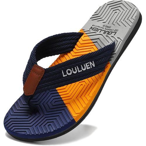 Fchhk-Celanda Tongs Femme Hommes Plage Sandales Bout Mules Chaussures Légères Confort Doux Classique Flip Flop Antidérapante Adulte Pantoufle 35-44 Eu