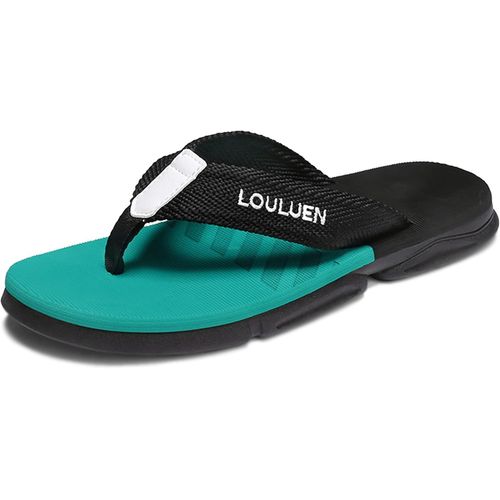 Fchhk-Tongs Femme Hommes Plage Sandales Bout Mules Chaussures Légères Confort Doux Classique Flip Flop Antidérapante Adulte Pantoufle 35-44 Eu