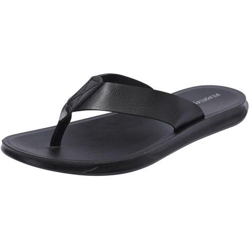 Fchhk Sandales Tongs Pour Hommes Chaussures De Plage Confortables En Cuir Microfibre Doux Pour L'étésuggérer D'acheter Une Plus Grande) Km215